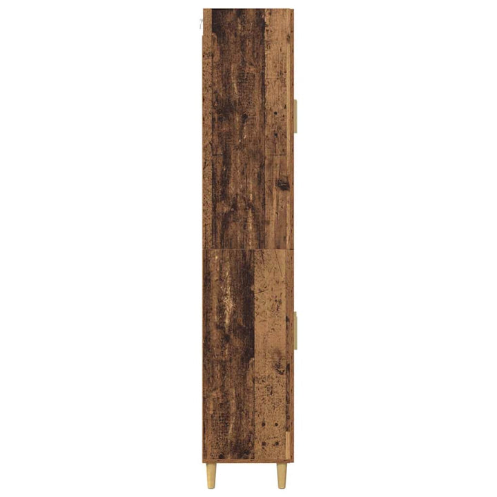 Highboard Gammelt træ 69,5 x 34 x 180 cm Konstrueret træ