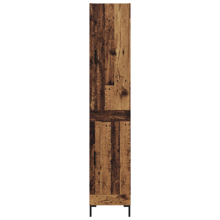 Highboard Gammelt træ 69,5 x 34 x 180 cm Konstrueret træ