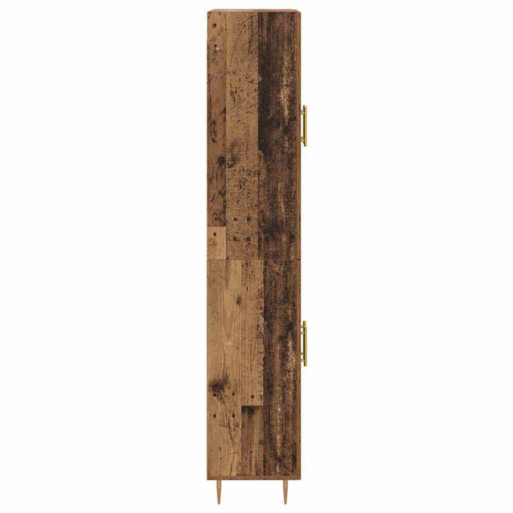 Highboard Gammelt træ 69,5 x 34 x 180 cm Konstrueret træ