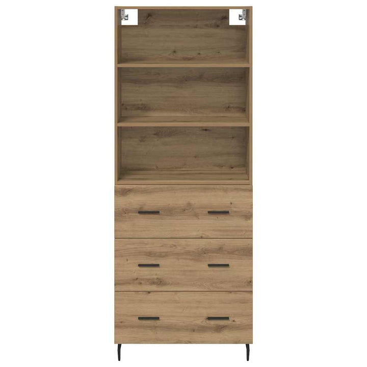 Highboard 2 stk. Artisan Egetræ 69,5 x 32,5 x 180 cm