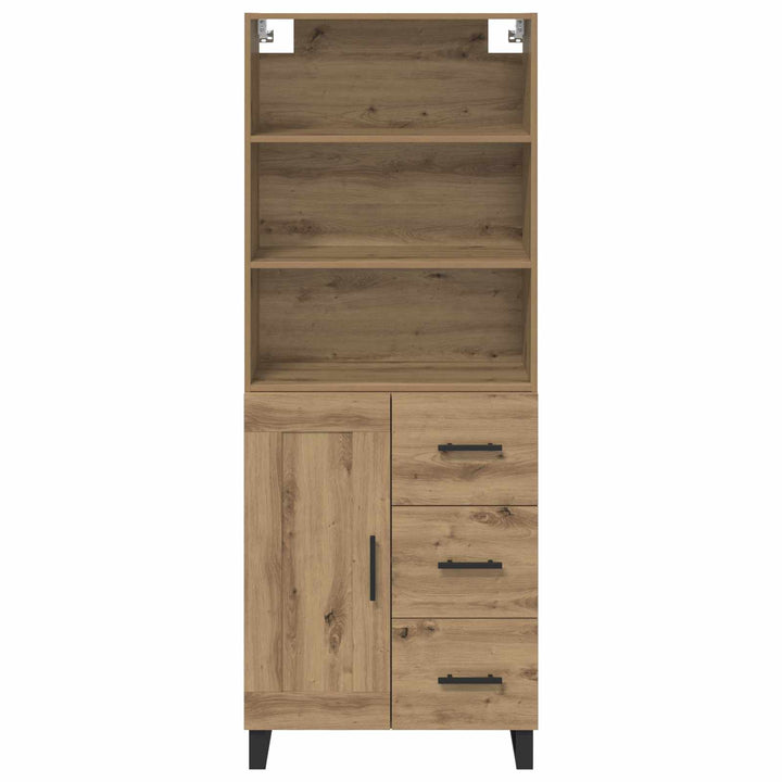 Highboard 2 pcs Artisan Egetræ 69,5 x 34 x 180 cm