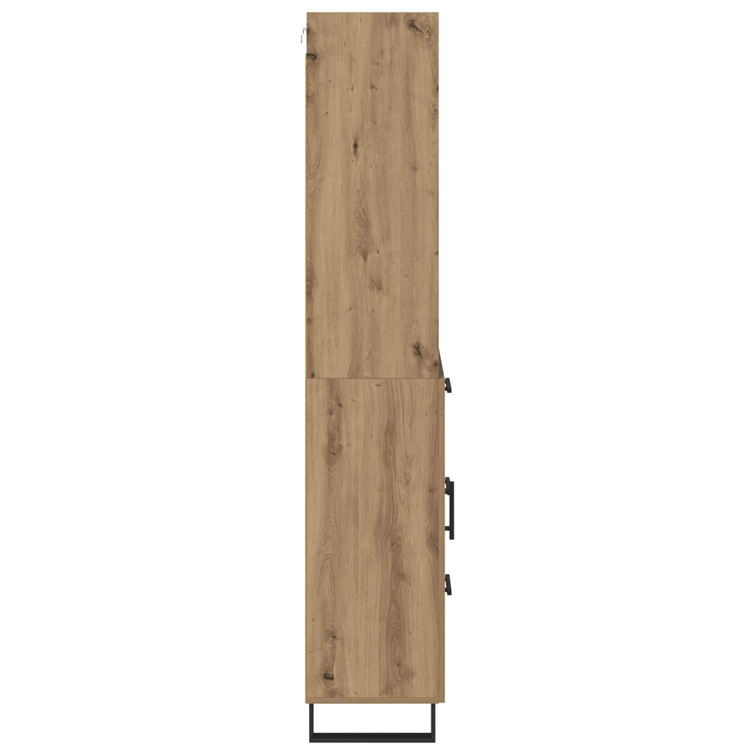 Highboard 2 pcs Artisan Egetræ 69,5 x 34 x 180 cm