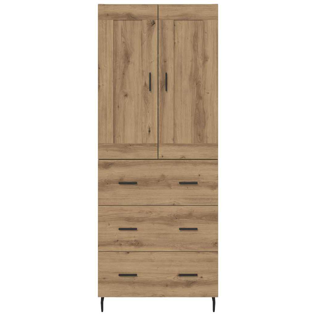 Highboard 2 pcs Artisan Egetræ 69,5 x 34 x 180 cm