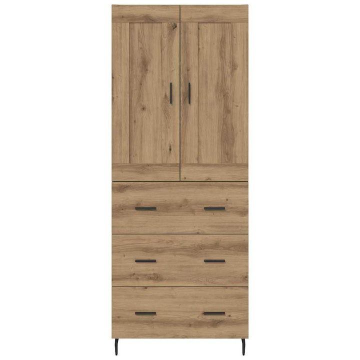 Highboard 2 pcs Artisan Egetræ 69,5 x 34 x 180 cm