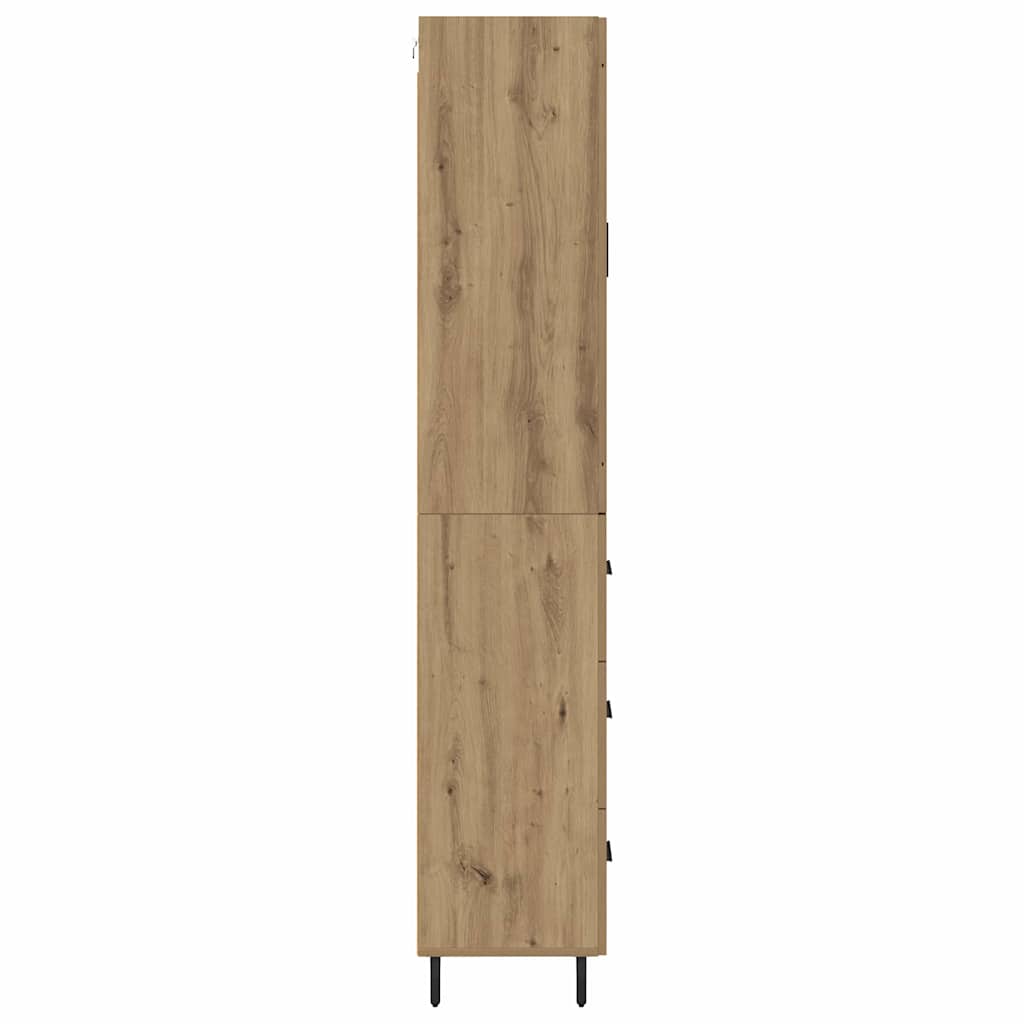 Highboard 2 pcs Artisan Egetræ 69,5 x 34 x 180 cm
