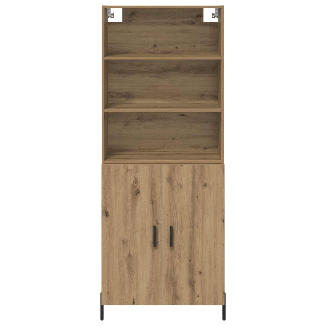 Highboard Artisan Egetræ 69,5 x 32,5 x 180 cm Konstrueret træ