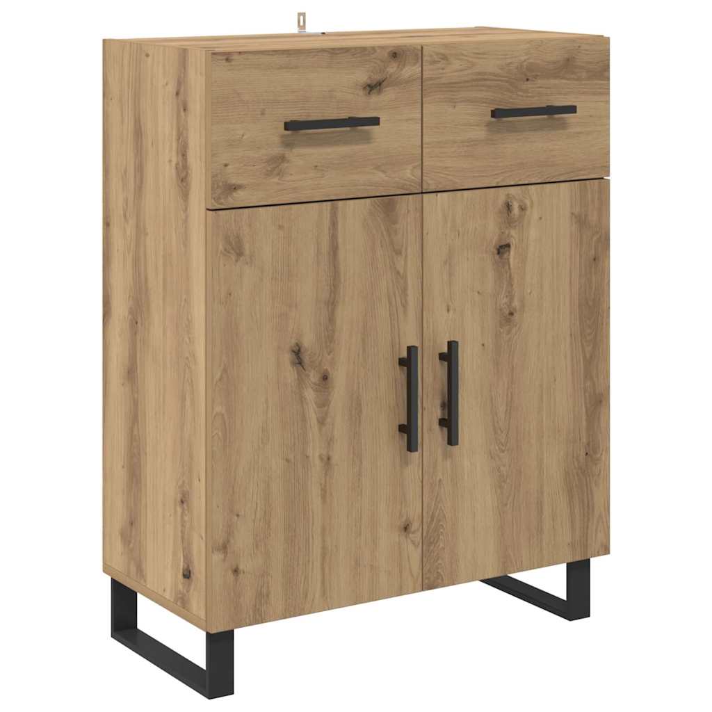 Highboard 2 stk. Artisan Egetræ 69,5 x 34 x 180 cm