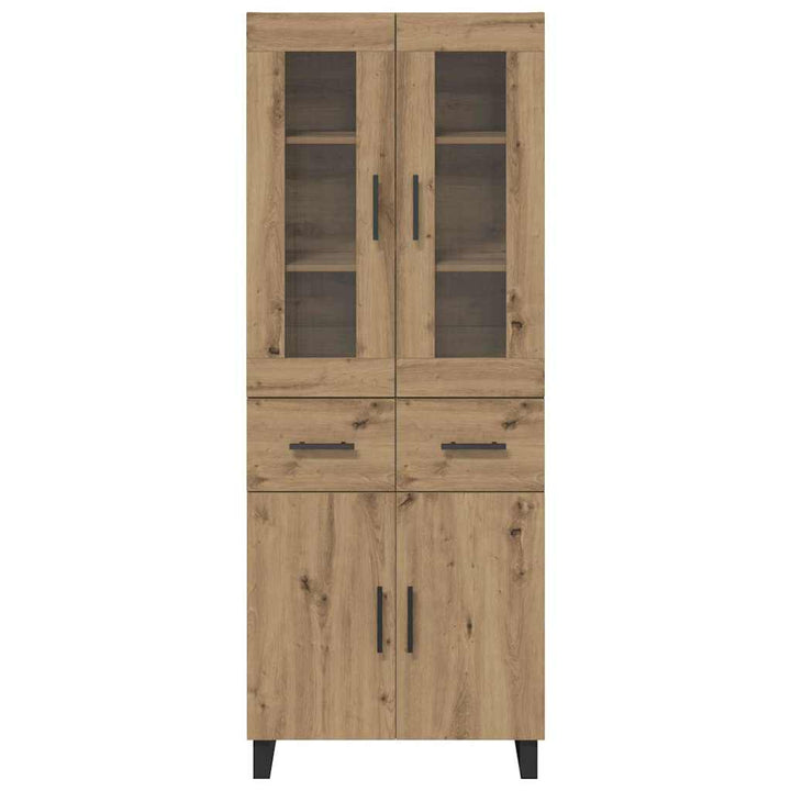 Highboard 2 stk. Artisan Egetræ 69,5 x 34 x 180 cm