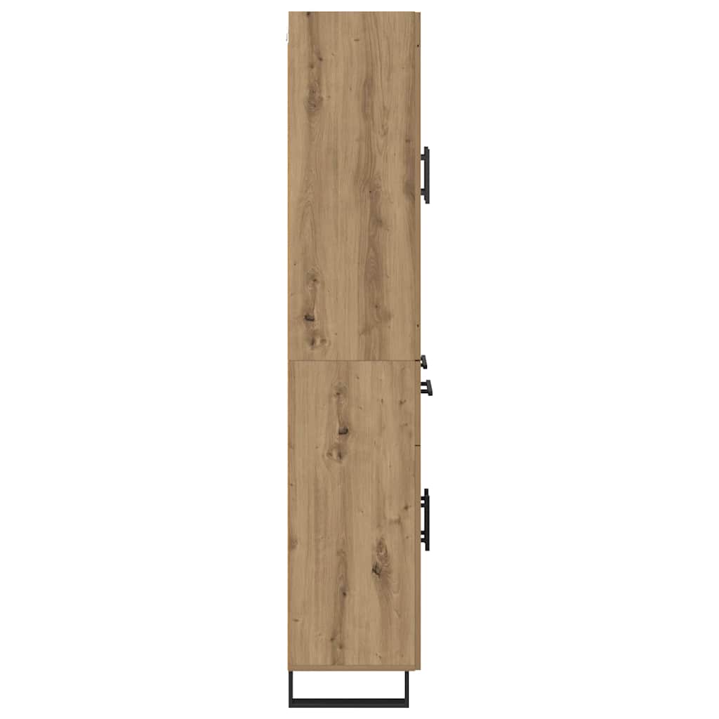 Highboard 2 stk. Artisan Egetræ 69,5 x 34 x 180 cm