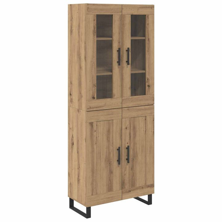 Highboard 2 pcs Artisan Egetræ 69,5 x 34 x 180 cm