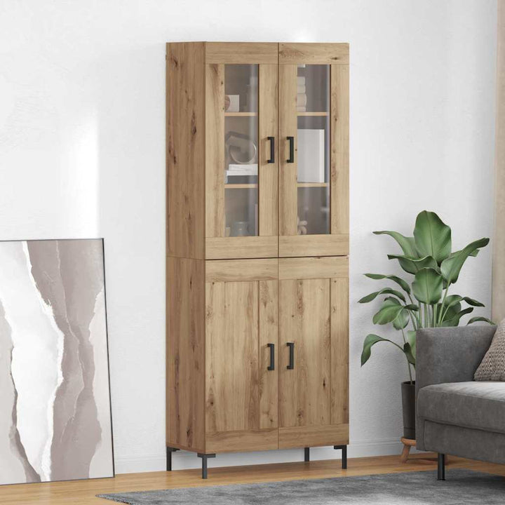 Highboard 2 pcs Artisan Egetræ 69,5 x 34 x 180 cm