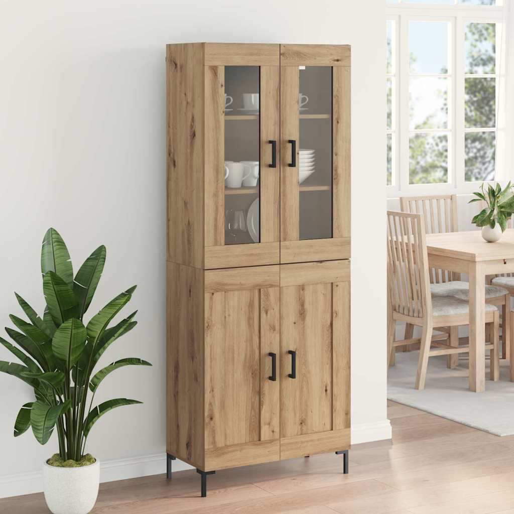 Highboard 2 pcs Artisan Egetræ 69,5 x 34 x 180 cm