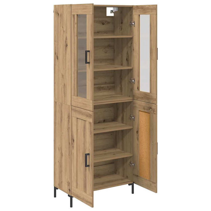 Highboard 2 pcs Artisan Egetræ 69,5 x 34 x 180 cm