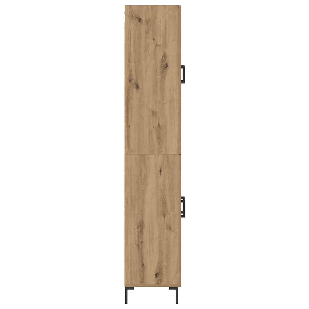Highboard 2 pcs Artisan Egetræ 69,5 x 34 x 180 cm