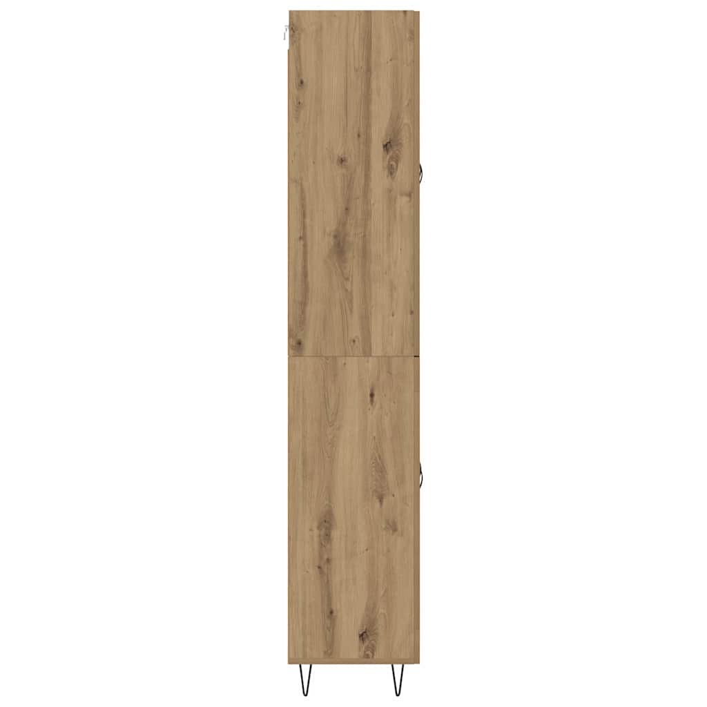 Highboard 2 pcs Artisan Egetræ 69,5 x 34 x 180 cm