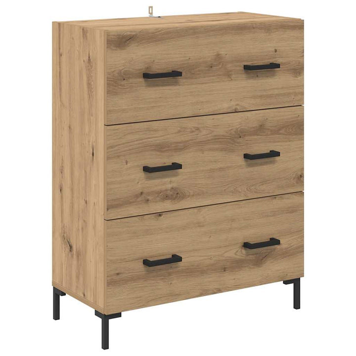 Highboard 2 stk. Artisan Egetræ 69,5 x 34 x 180 cm