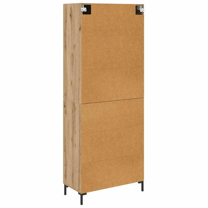 Highboard 2 stk. Artisan Egetræ 69,5 x 34 x 180 cm