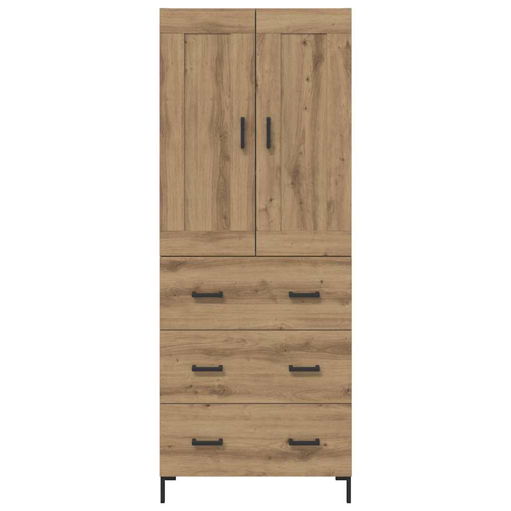 Highboard 2 stk. Artisan Egetræ 69,5 x 34 x 180 cm
