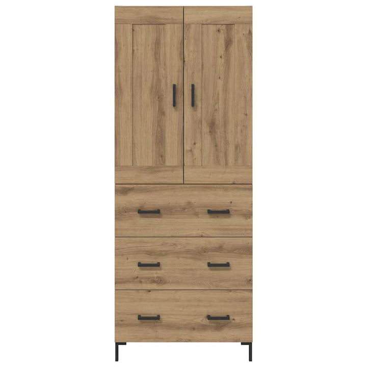 Highboard 2 stk. Artisan Egetræ 69,5 x 34 x 180 cm