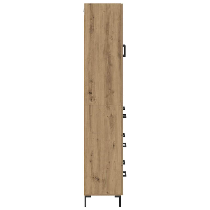 Highboard 2 stk. Artisan Egetræ 69,5 x 34 x 180 cm
