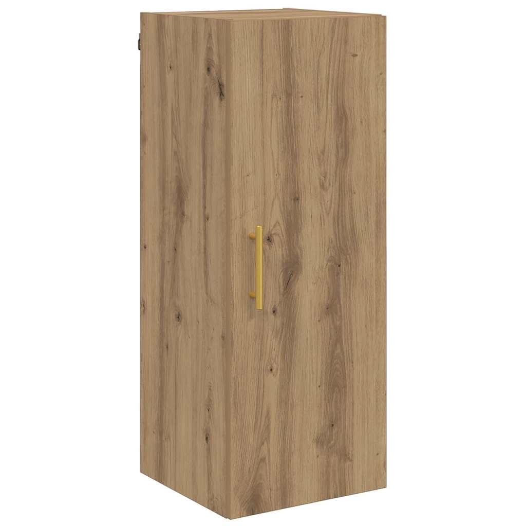 Highboard 2 pcs Artisan Egetræ Konstrueret træ