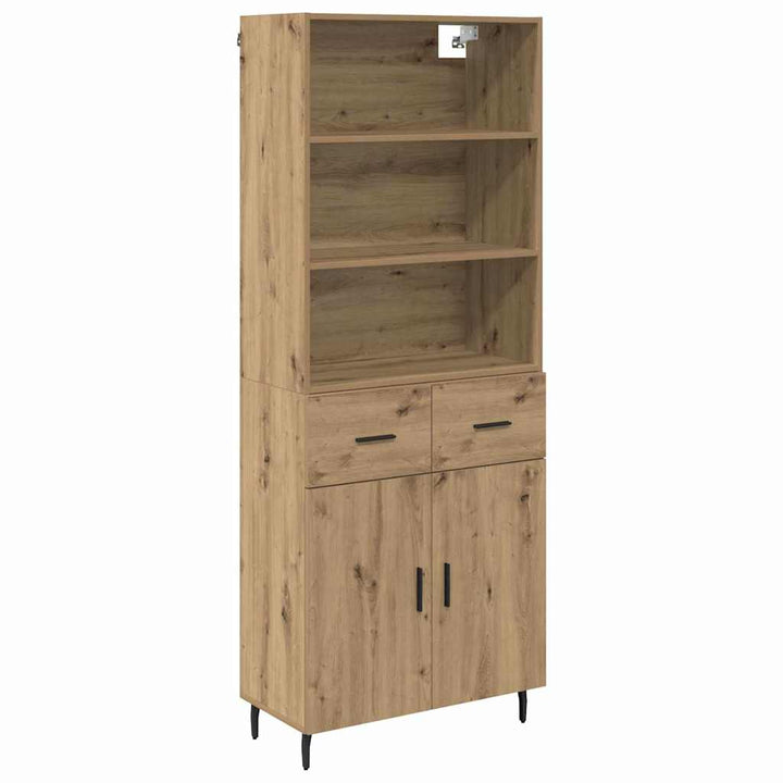Highboard 2 pcs Artisan Egetræ 69,5 x 32,5 x 180 cm