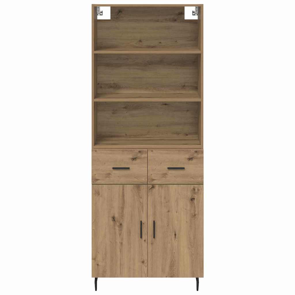 Highboard 2 pcs Artisan Egetræ 69,5 x 32,5 x 180 cm