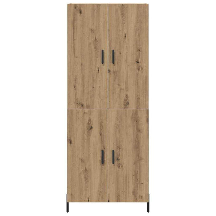 Highboard Artisan Egetræ 69,5 x 34 x 180 cm Konstrueret træ