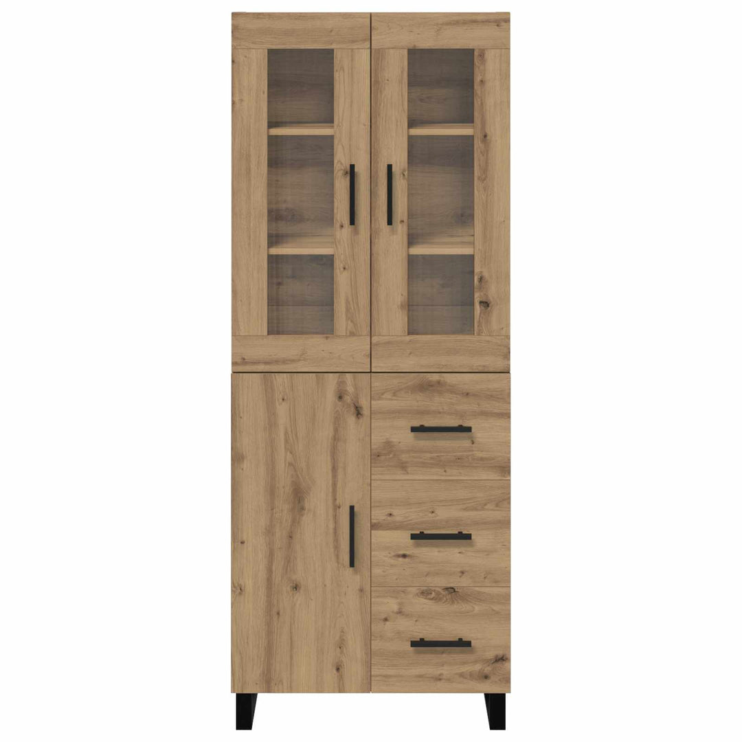 Highboard 2 stk. Artisan Egetræ 69,5 x 34 x 180 cm