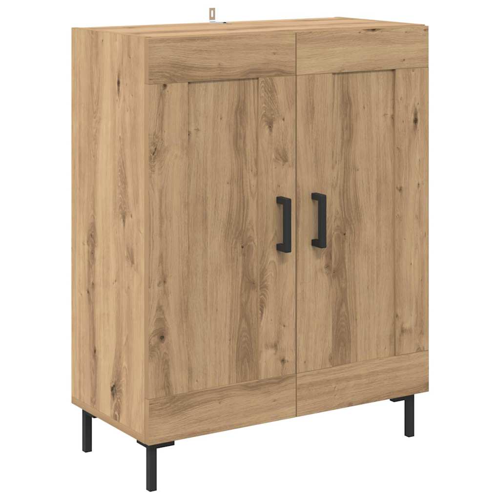 Highboard 2 pcs Artisan Egetræ Konstrueret træ