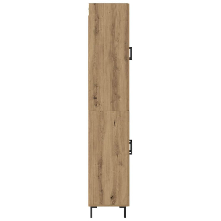 Highboard 2 pcs Artisan Egetræ Konstrueret træ