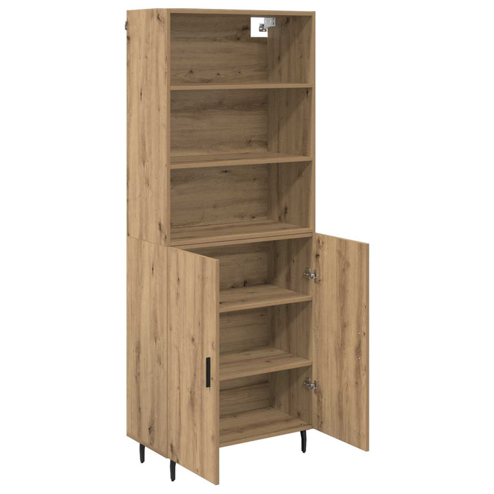 Highboard 2 stk. Artisan Egetræ 69,5 x 32,5 x 180 cm