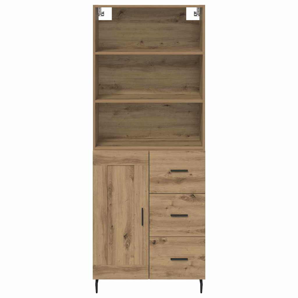Highboard 2 pcs Artisan Egetræ 69,5 x 32,5 x 180 cm