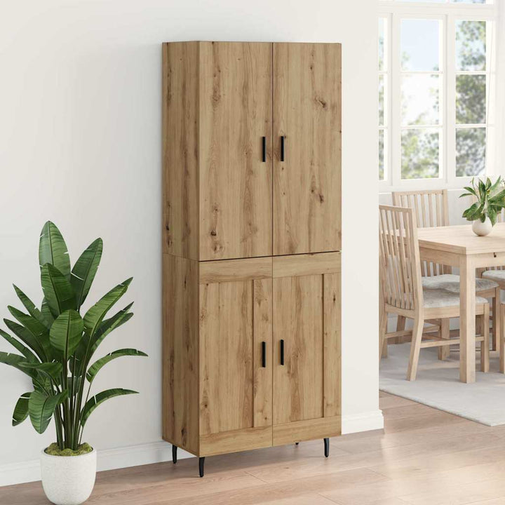 Highboard 2 pcs Artisan Egetræ 69,5 x 34 x 180 cm