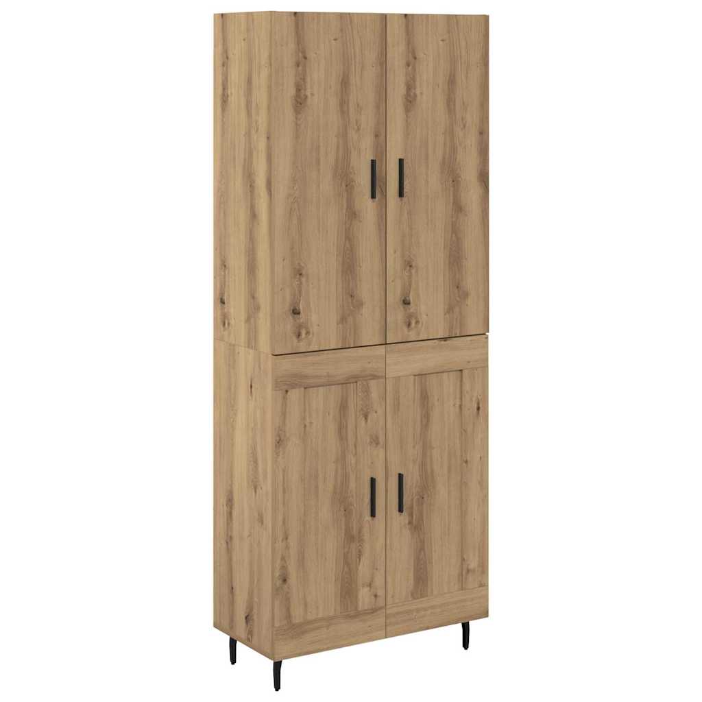 Highboard 2 pcs Artisan Egetræ 69,5 x 34 x 180 cm