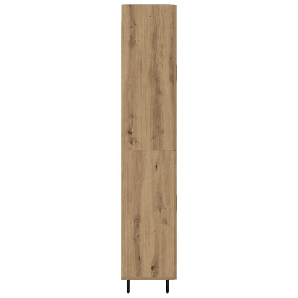 Highboard 2 pcs Artisan Egetræ 69,5 x 34 x 180 cm