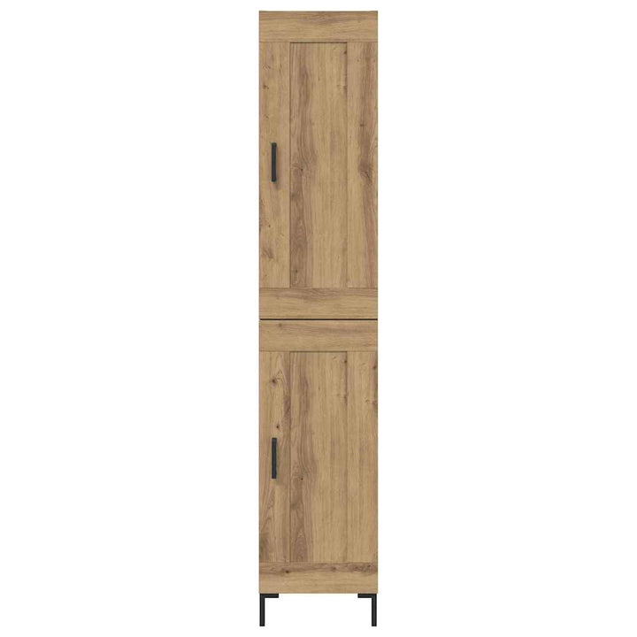 Highboard Artisan Egetræ 34,5 x 34 x 180 cm Konstrueret træ