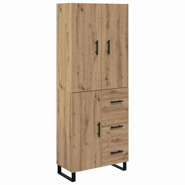 Highboard 2 pcs Artisan Egetræ 69,5 x 34 x 180 cm