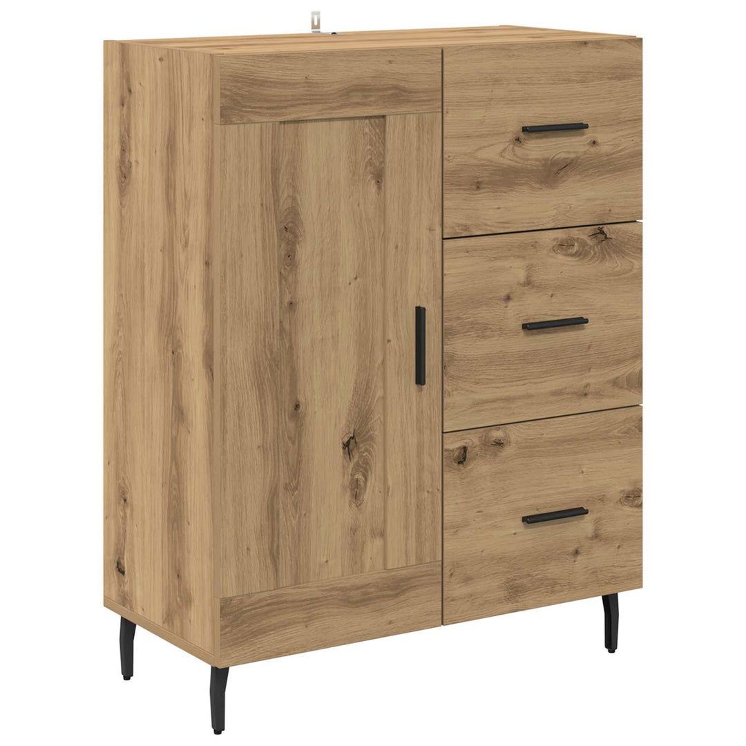 Highboard 2 pcs Artisan Egetræ 69,5 x 34 x 180 cm