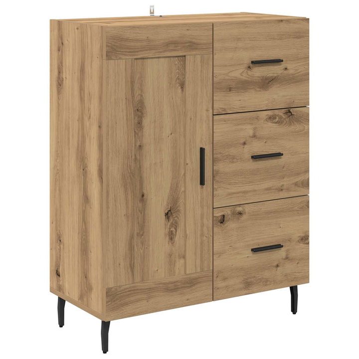 Highboard 2 pcs Artisan Egetræ 69,5 x 34 x 180 cm