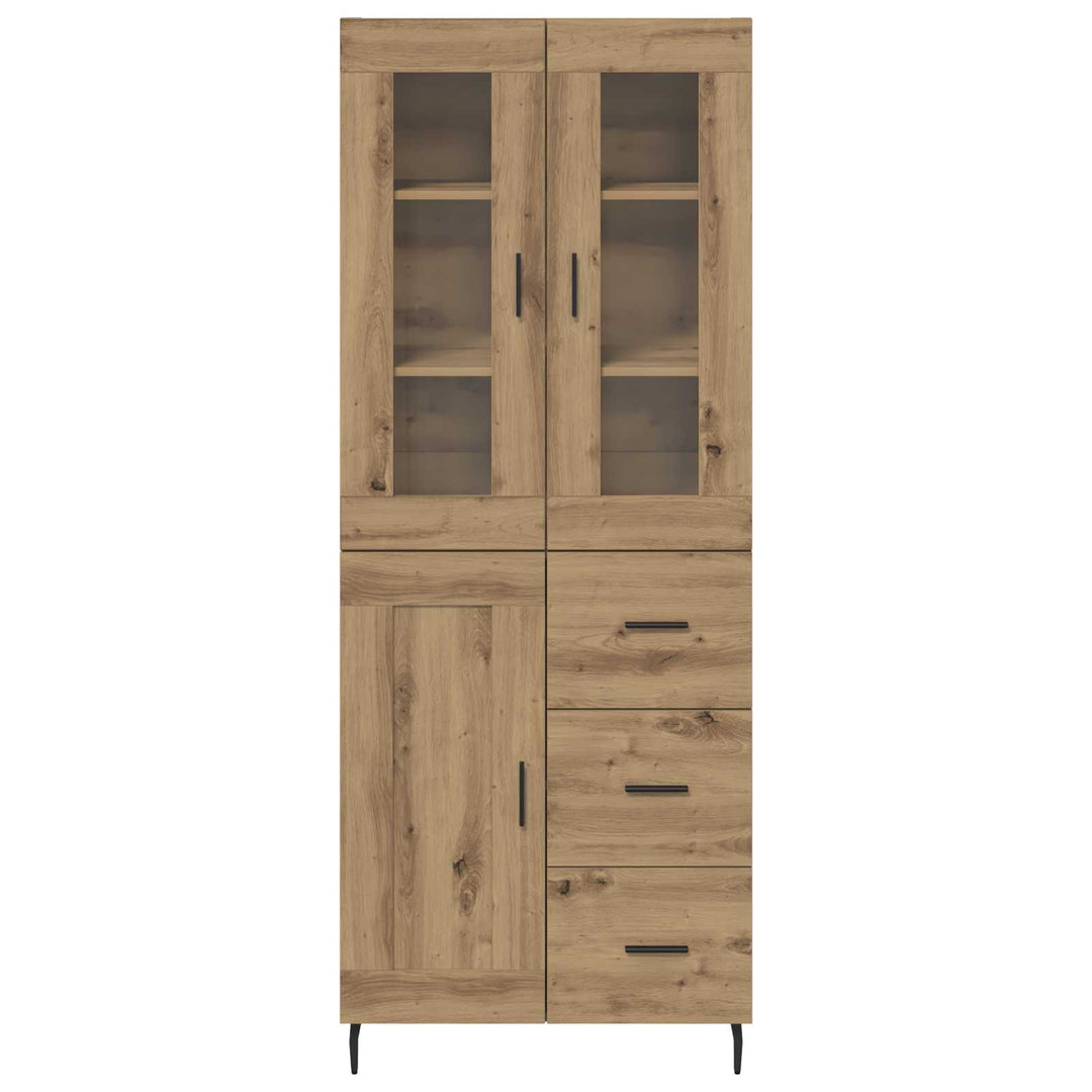 Highboard 2 pcs Artisan Egetræ 69,5 x 34 x 180 cm