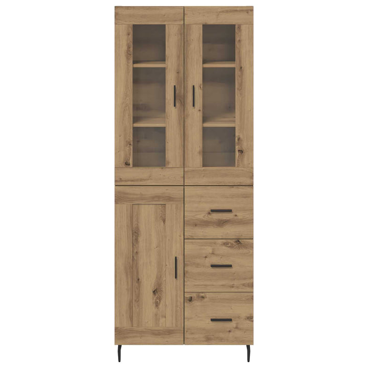 Highboard 2 pcs Artisan Egetræ 69,5 x 34 x 180 cm