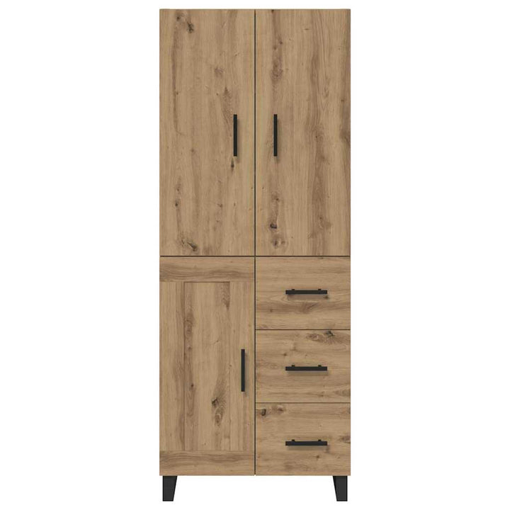 Highboard med skuffe 2 pcs Artisan Egetræ 69,5 x 34 x 180 cm