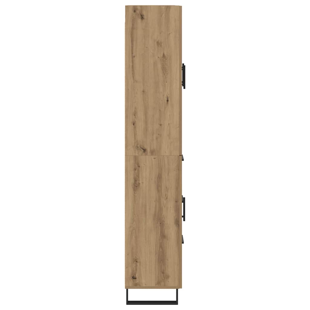 Highboard med skuffe 2 pcs Artisan Egetræ 69,5 x 34 x 180 cm