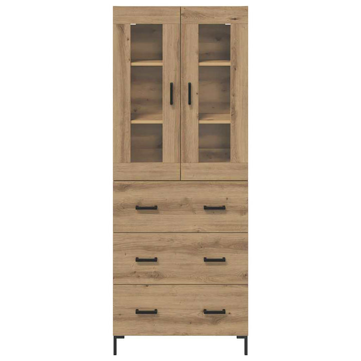 Highboard 2 pcs Artisan Egetræ 69,5 x 34 x 180 cm