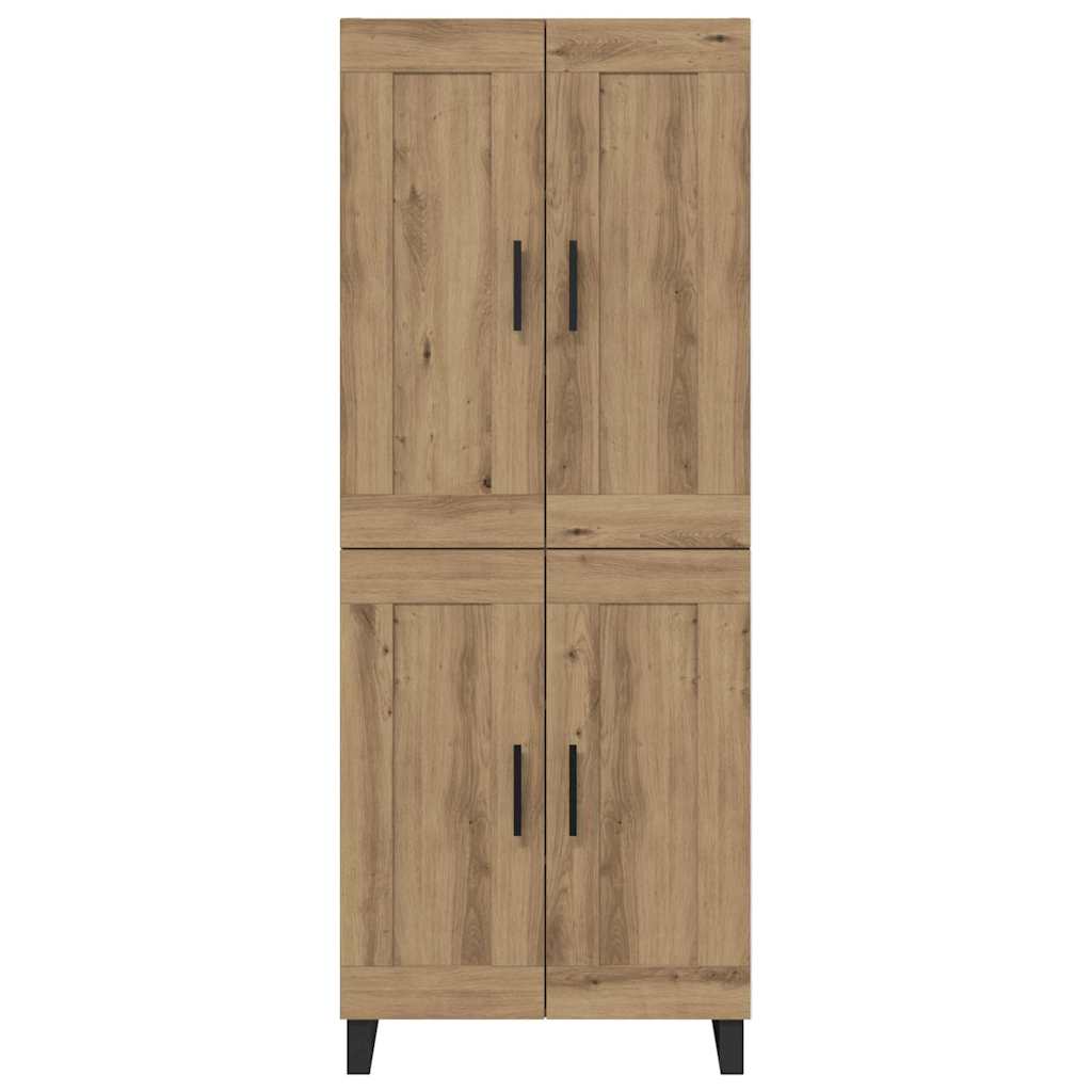 Highboard 2 pcs Artisan Egetræ 69,5 x 34 x 180 cm