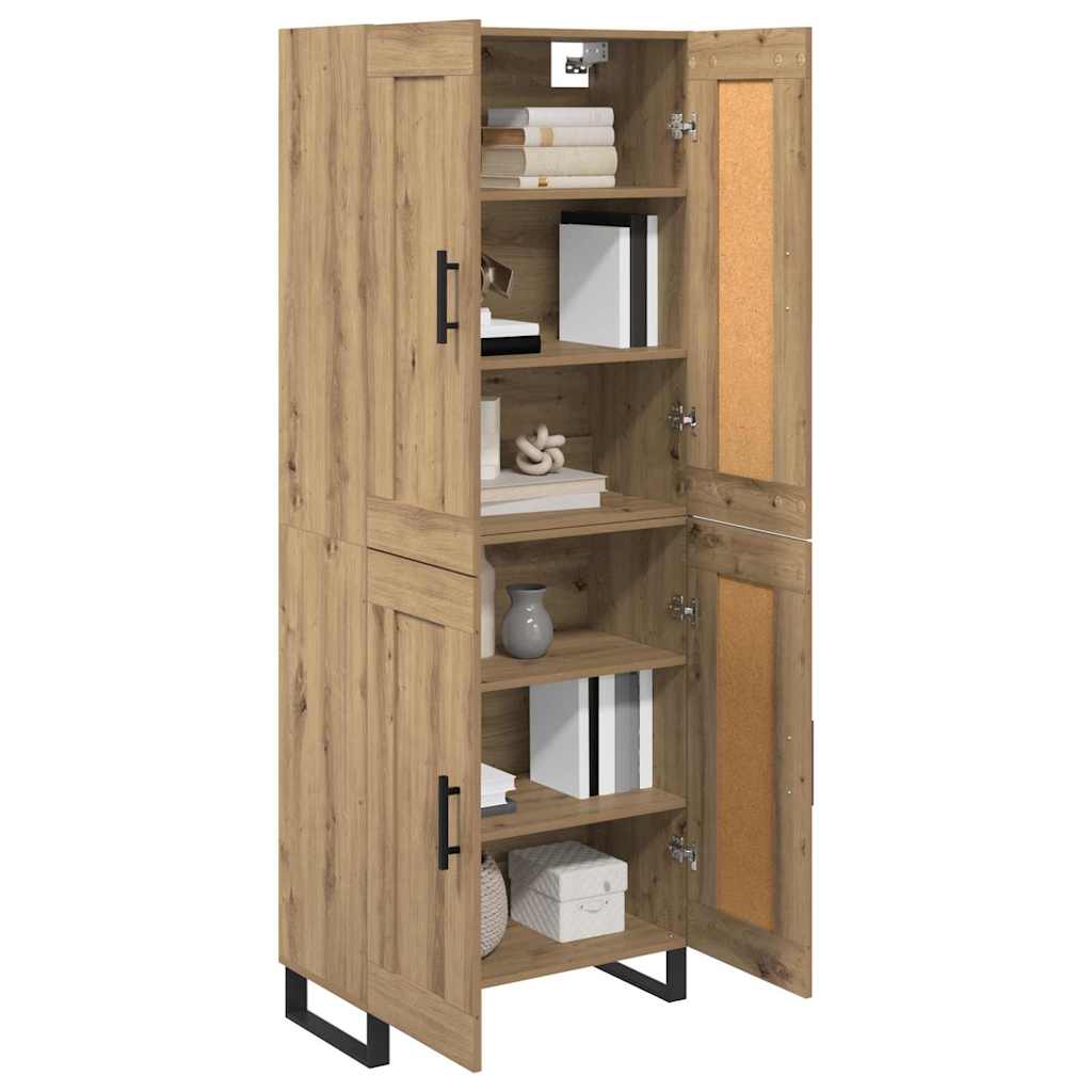 Highboard 2 pcs Artisan Egetræ 69,5 x 34 x 180 cm