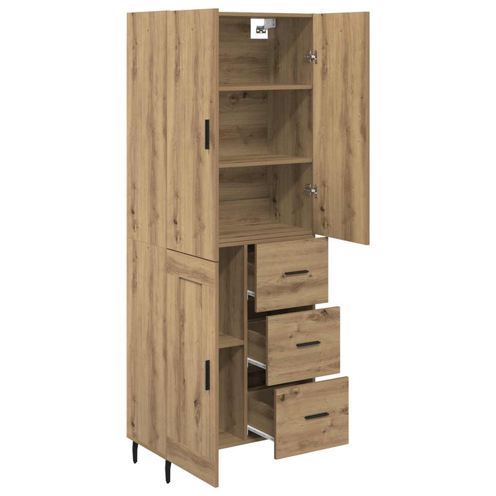 Highboard 2 pcs Artisan Egetræ 69,5 x 34 x 180 cm