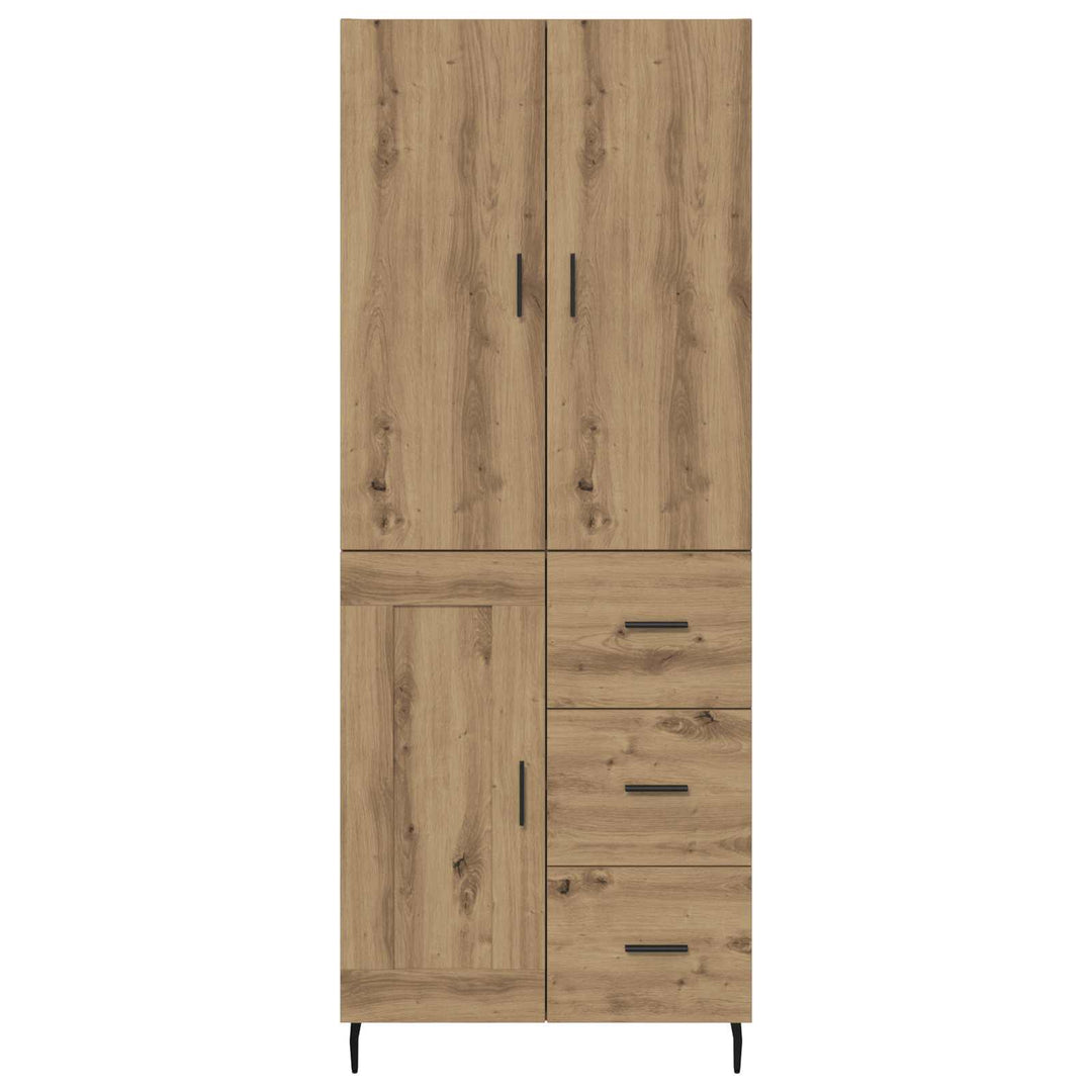 Highboard 2 pcs Artisan Egetræ 69,5 x 34 x 180 cm