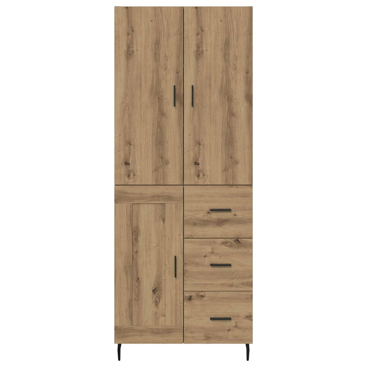 Highboard 2 pcs Artisan Egetræ 69,5 x 34 x 180 cm